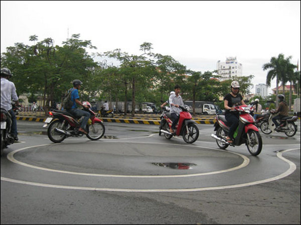 thi bang lai xe may tại quan nam tu liem 2
